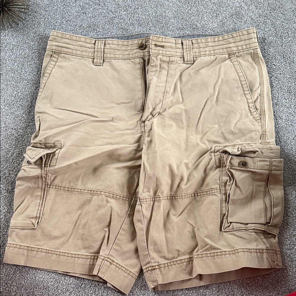 Nordstrom Men's Beige Cargo Shorts